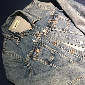 Madewell Cropped Jean Jacket